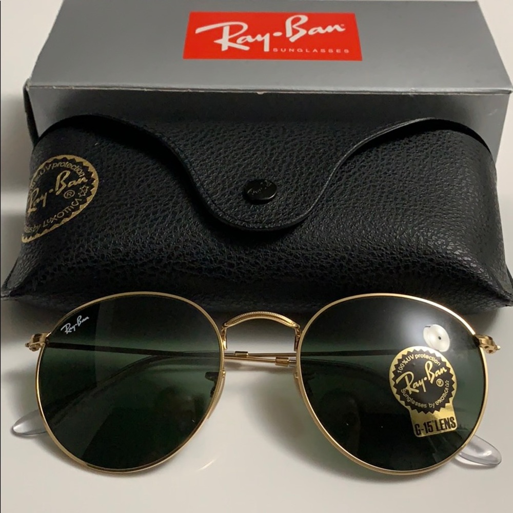 Ray-Ban round sunglasses size 53 (large)